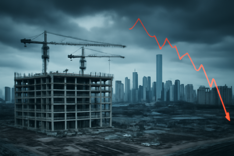 【即時新聞】中國房地產市場再掀波瀾，中國萬科債務風險上升