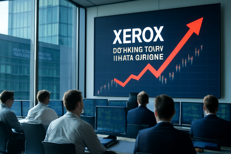 【即時新聞】Xerox傳潛在債務融資計畫，股價大漲