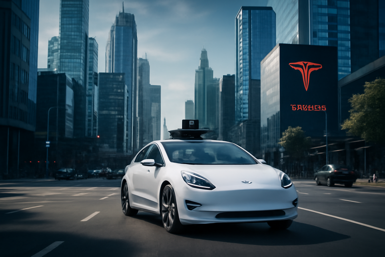 【美股動態】特斯拉無人Robotaxi測試,市占逆勢走高