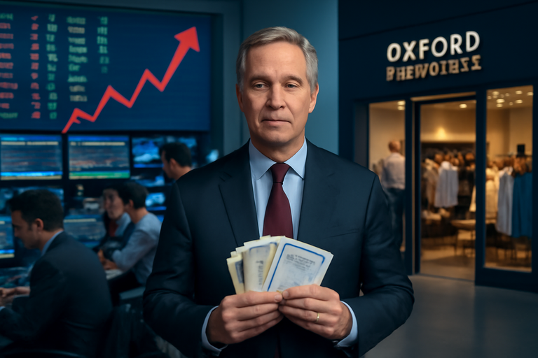 【即時新聞】Oxford Industries股價上漲，CEO增購股票提振市場信心