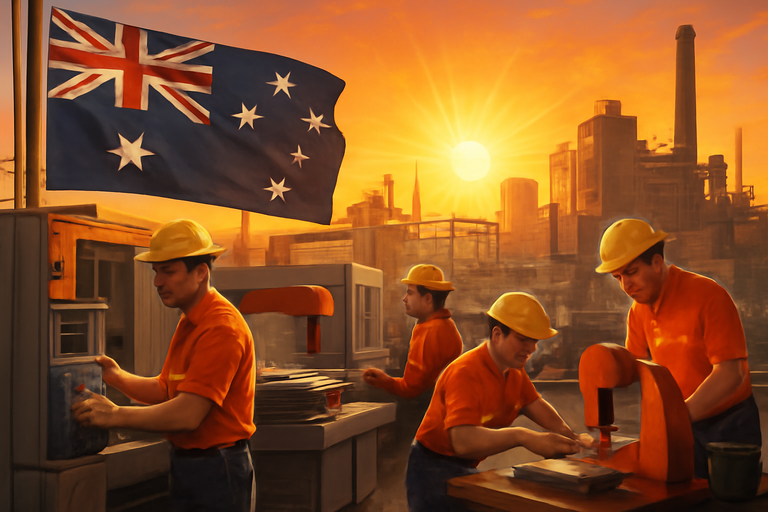 【即時新聞】澳洲製造業加速成長,服務業表現相對疲弱