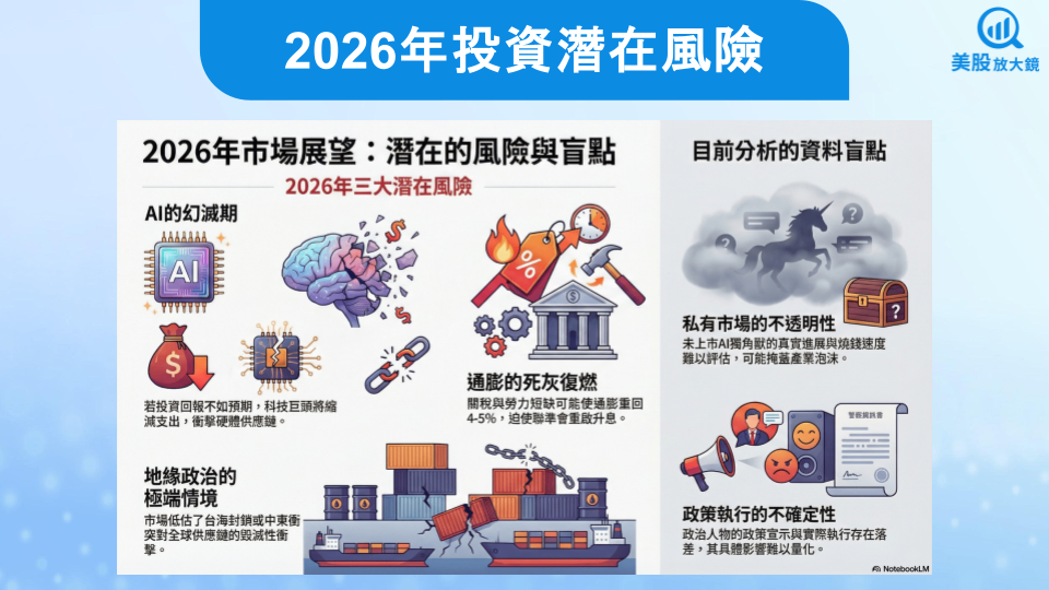 【關鍵趨勢】美股2026年投資展望,帶你掌握產業配置與選股地圖!