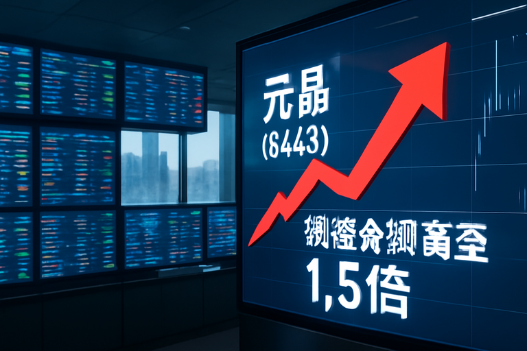 【即時新聞】元晶期貨保證金遭調高至1.5倍，期交所因應處置股發布最新公告