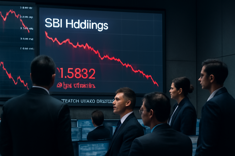 【即時新聞】SBI Holdings近期股價回跌,投資人該如何評估其價值?
