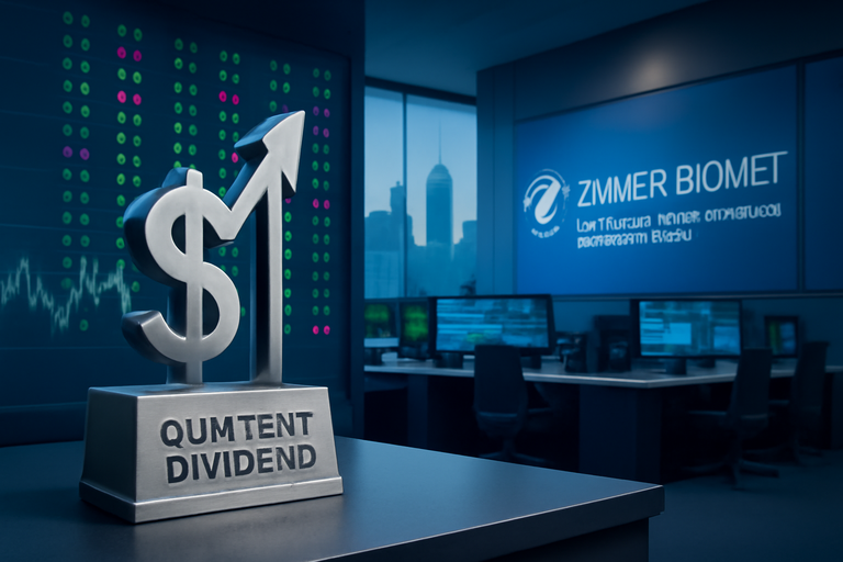 【即時新聞】Zimmer Biomet 宣布季度股息,維持每股 $0.24