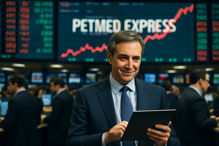 【即時新聞】PetMed Express股價飆升,因Cardone Ventures提出收購報價