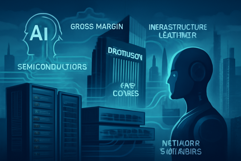 【美股動態】博通毛利下修惹壓,AI趨勢未變