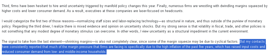 【匯金油整理】博斯蒂克:短期勞動市場不太可能嚴重衰退