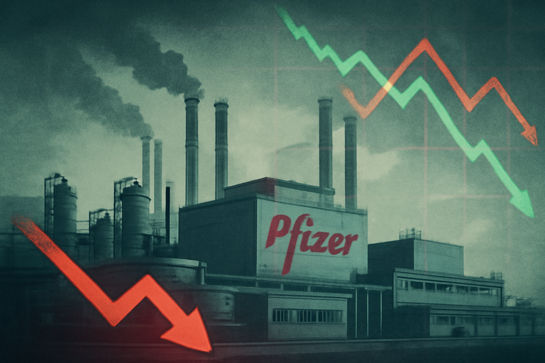 【即時新聞】輝瑞下修2025年營收預測,股價應聲下跌