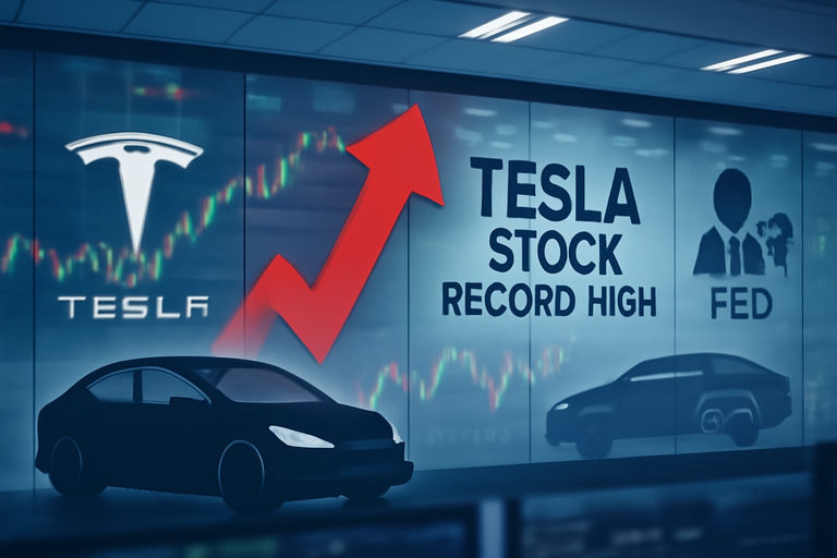 【即時新聞】特斯拉(TSLA)創新高，勞動市場數據影響美股走勢