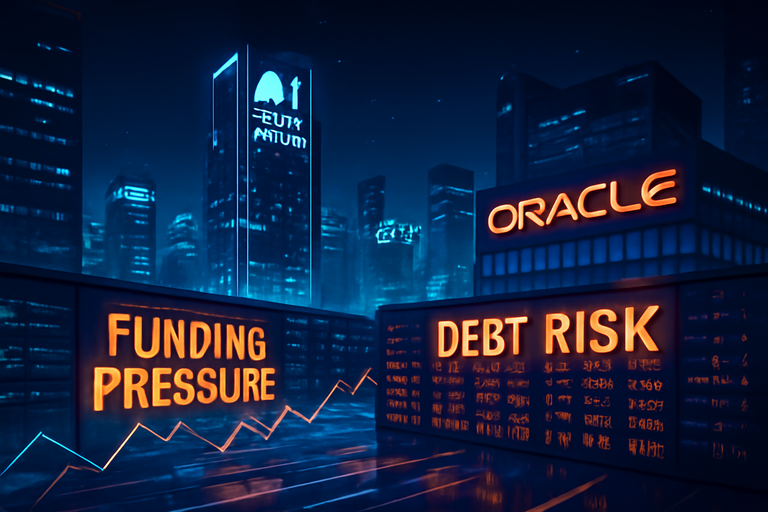 【美股動態】甲骨文AI數據中心計畫受阻,債務風險引發市場憂慮