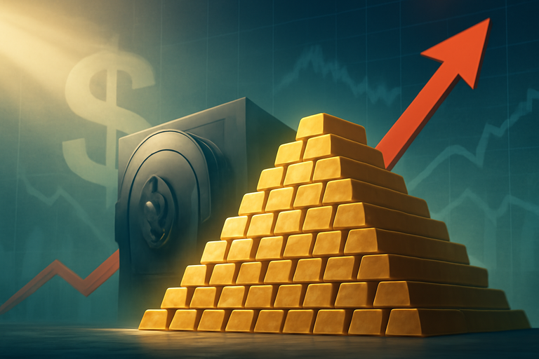 【即時新聞】SPDR Gold Shares (GLD)連續七日上漲,受美元疲軟及經濟數據影響