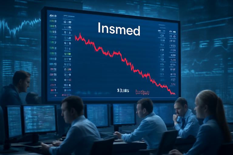 【即時新聞】Insmed(INSM)放棄Brensocatib治療鼻竇炎，股價大跌