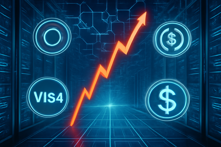 【即時新聞】Visa採用USDC，Circle Internet Group股價飆升10％