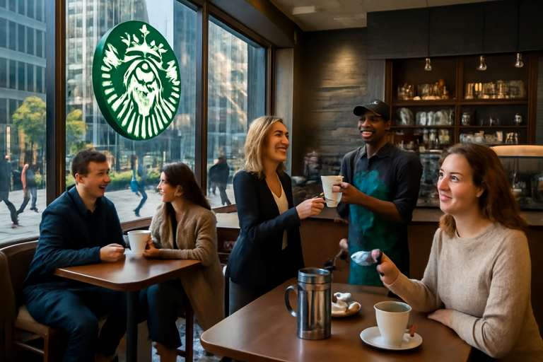 【美股動態】星巴克轉機浮現，客流回溫股價近高