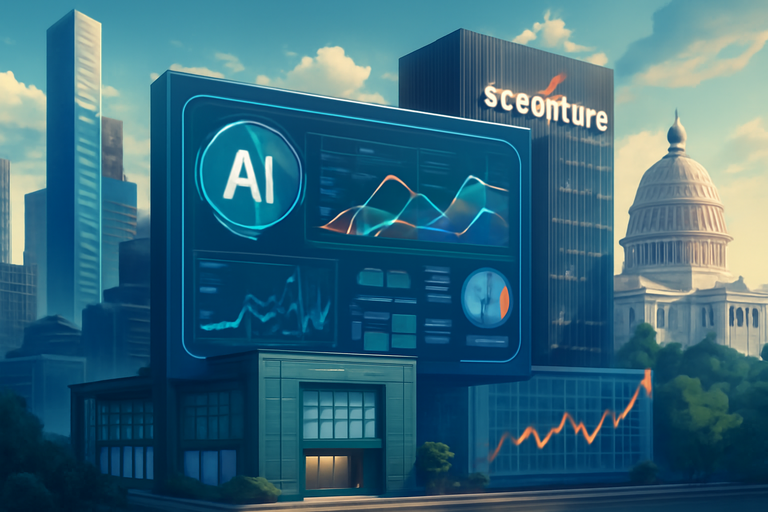 【美股動態】埃森哲AI整合加速推動營收增長