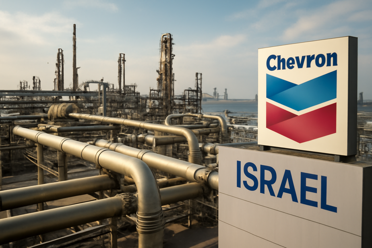 【美股動態】雪佛龍創下以色列史上最大天然氣交易，強化區域能源樞紐地位