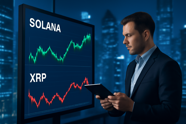 【即時新聞】Solana與XRP:哪個更有潛力成為百萬富翁製造機?
