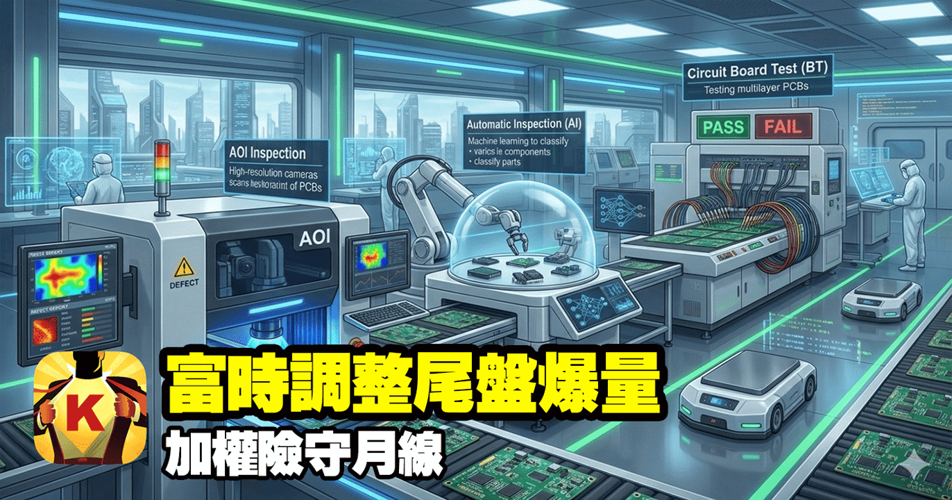 【台股盤後】富時調整尾盤爆量，加權險守月線