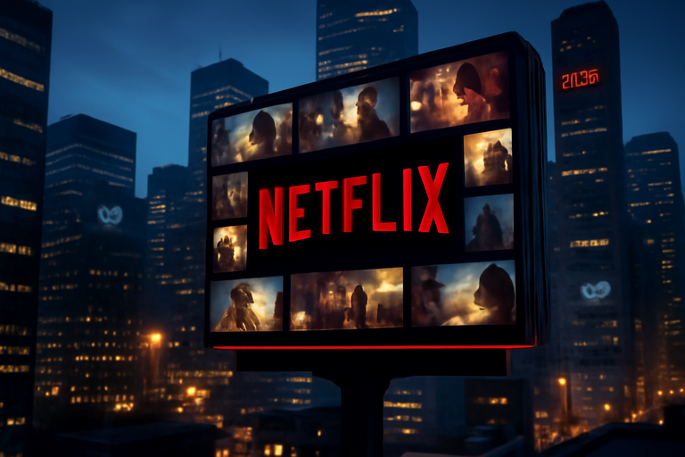 【美股動態】Netflix併購戰火點名龍頭,估值與策略同受壓力
