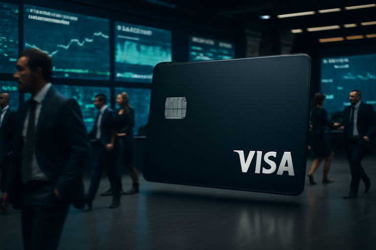 【美股動態】Visa估值兩樣情，短線觀望