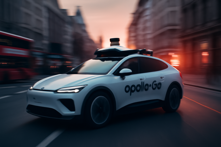 【即時新聞】百度攜手Uber與Lyft，將Apollo Go自駕計程車引入英國