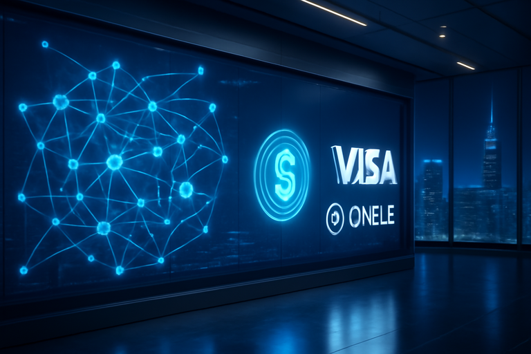 【美股動態】Visa穩健合作Circle,支付網路進入新時代