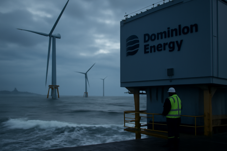【美股動態】DominionEnergy風電項目暫停影響市場信心