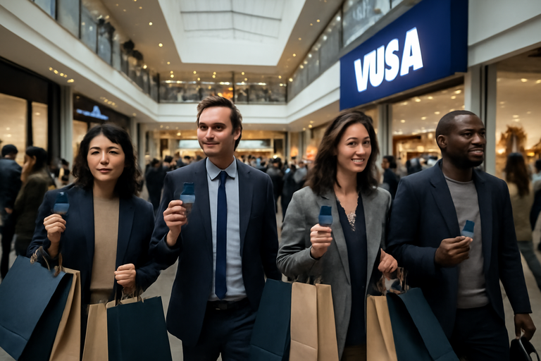 【美股動態】Visa假期消費激增，股價穩健上揚