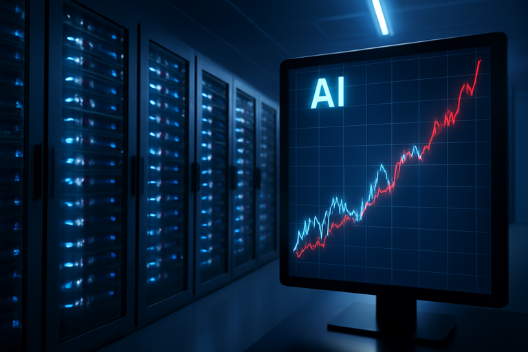 【即時新聞】AI熱潮推動五大基礎設施公司股價飆升，輝達(NVDA)成最大贏家