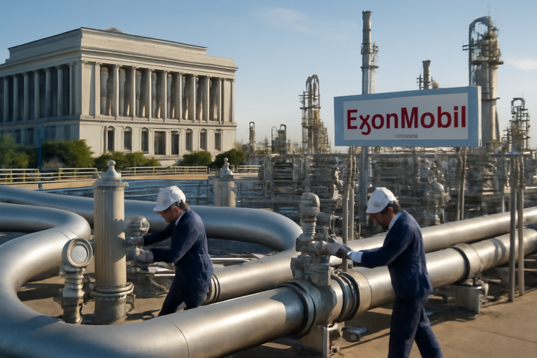 【美股動態】埃克森美孚加州油管重啟間接受惠