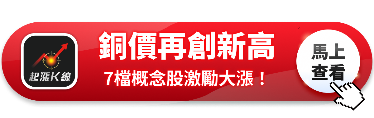 【最新消息】銅價再創歷史新高，「7檔概念股」激勵大漲！