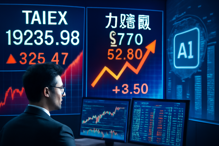 【即時新聞】力積電獲法人五日狂掃13.1萬張居冠！十檔多頭排列股領軍台股攻高