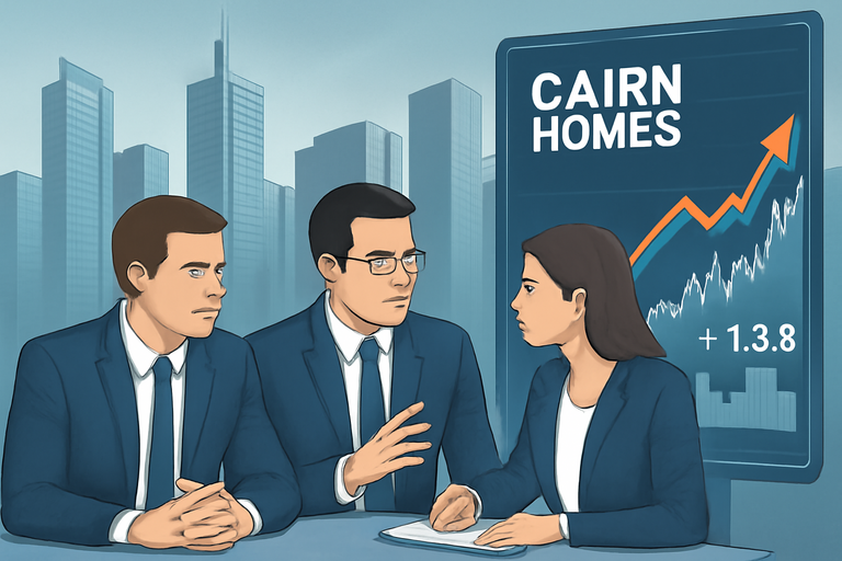 【即時新聞】機構投資人持股78%,Cairn Homes展現強勁支持力