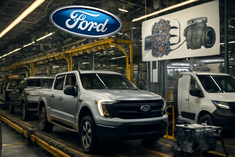 【美股動態】福特汽車大撤退轉攻油電EREV，吞195億美元減值