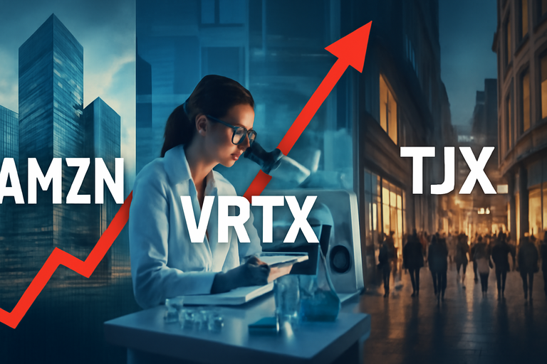 【即時新聞】亞馬遜、Vertex與TJX:2030年代值得關注的三大成長股