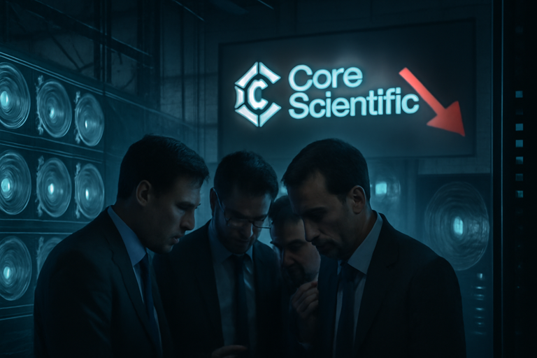 【美股動態】CoreScientific併購失利股價重挫，投資人信心受挫