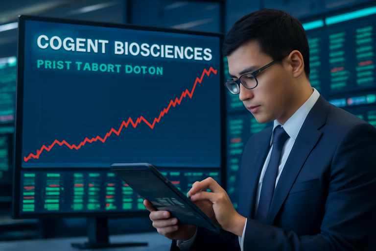 【即時新聞】摩根大通調升Cogent Biosciences目標價至67美元,強調生技潛力