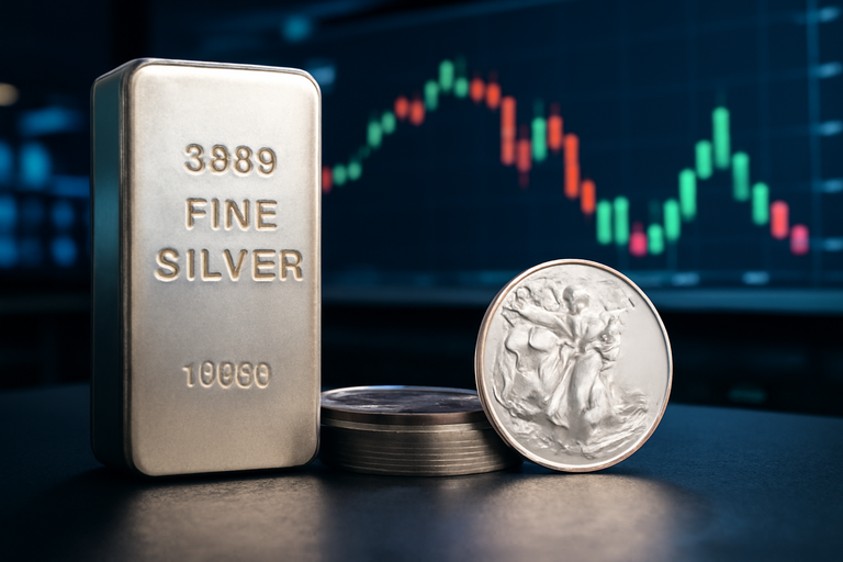 【即時新聞】銀價回落，年底獲利了結現象明顯