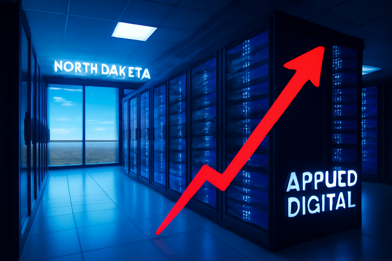 【即時新聞】Applied Digital數據中心需求強勁，股價持續看漲