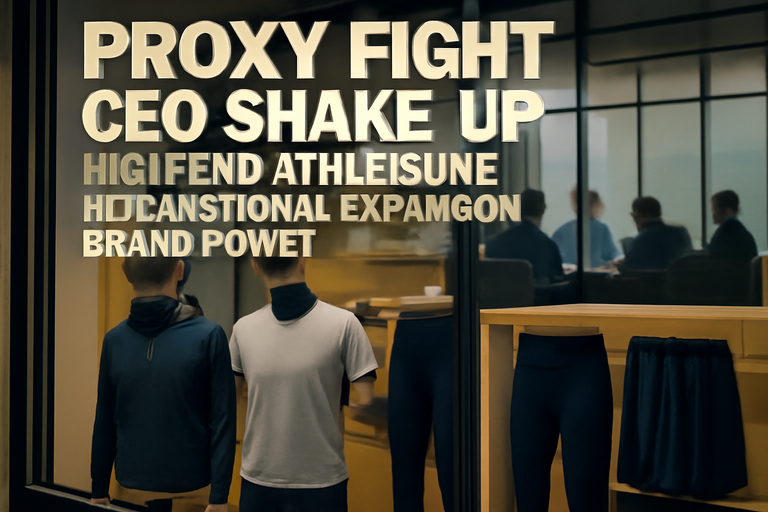 【美股動態】露露檸檬創辦人開啟代理權大戰，CEO換血在即