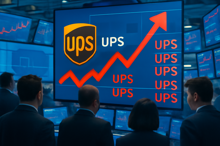 【即時新聞】UPS第三季業績超預期，股價上漲