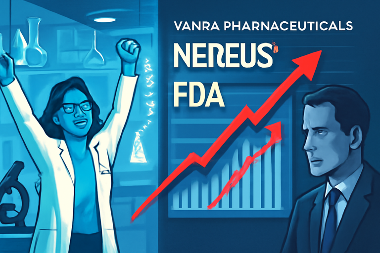 【即時新聞】Vanda Pharmaceuticals股價大漲,FDA批准新藥NEREUS™