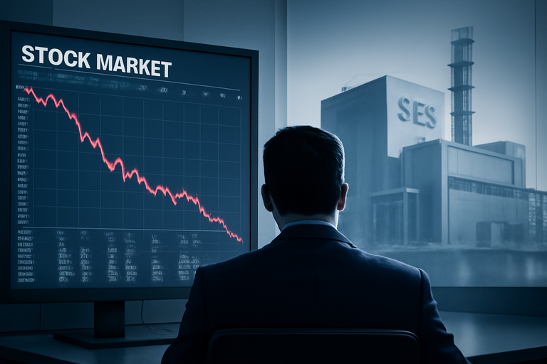 【即時新聞】SES AI股價下跌6％，投資人獲利了結