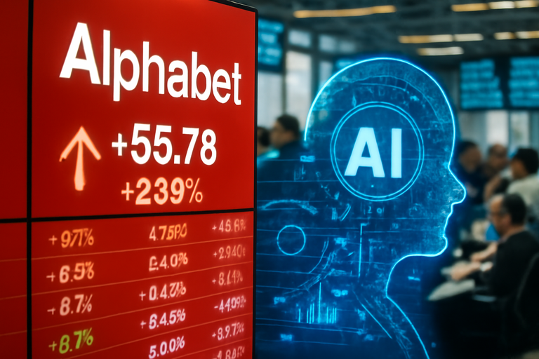【即時新聞】Alphabet(美股代號:GOOGL)股價持續走強,2026年展望樂觀