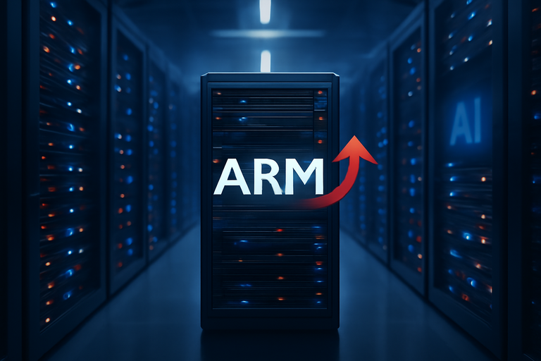 【即時新聞】Arm架構搭上微軟AI轉譯話題，股價量縮回檔1.4％