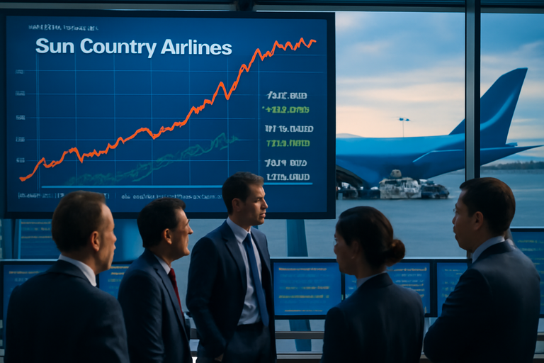 【即時新聞】Sun Country Airlines(SNCY)獲選Evercore ISI最佳中小型股之一