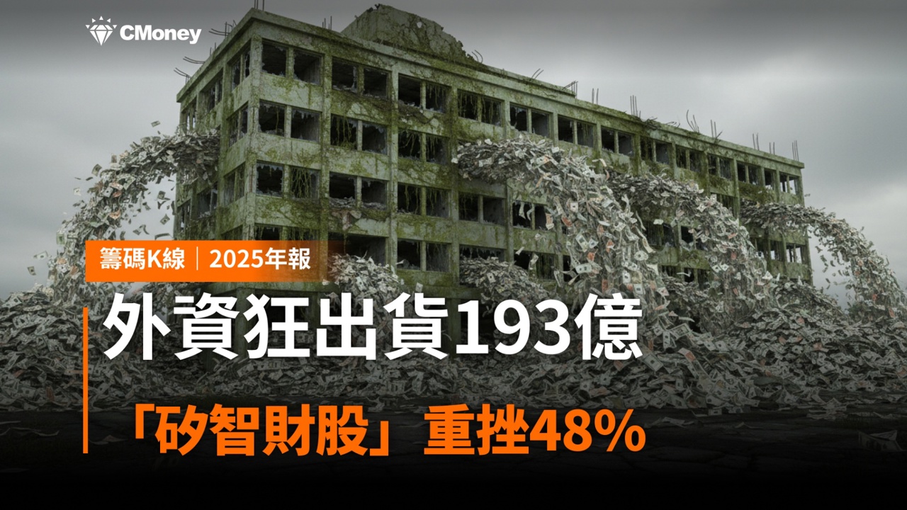 【2025年報】外資狂出貨193億,「矽智財股」重挫48%