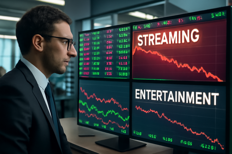 【即時新聞】Netflix股價持續下滑，潛在交易引發投資人不安