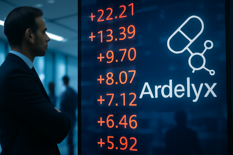【即時新聞】Ardelyx(ARDX)股價上漲，因主要產品價格調漲消息